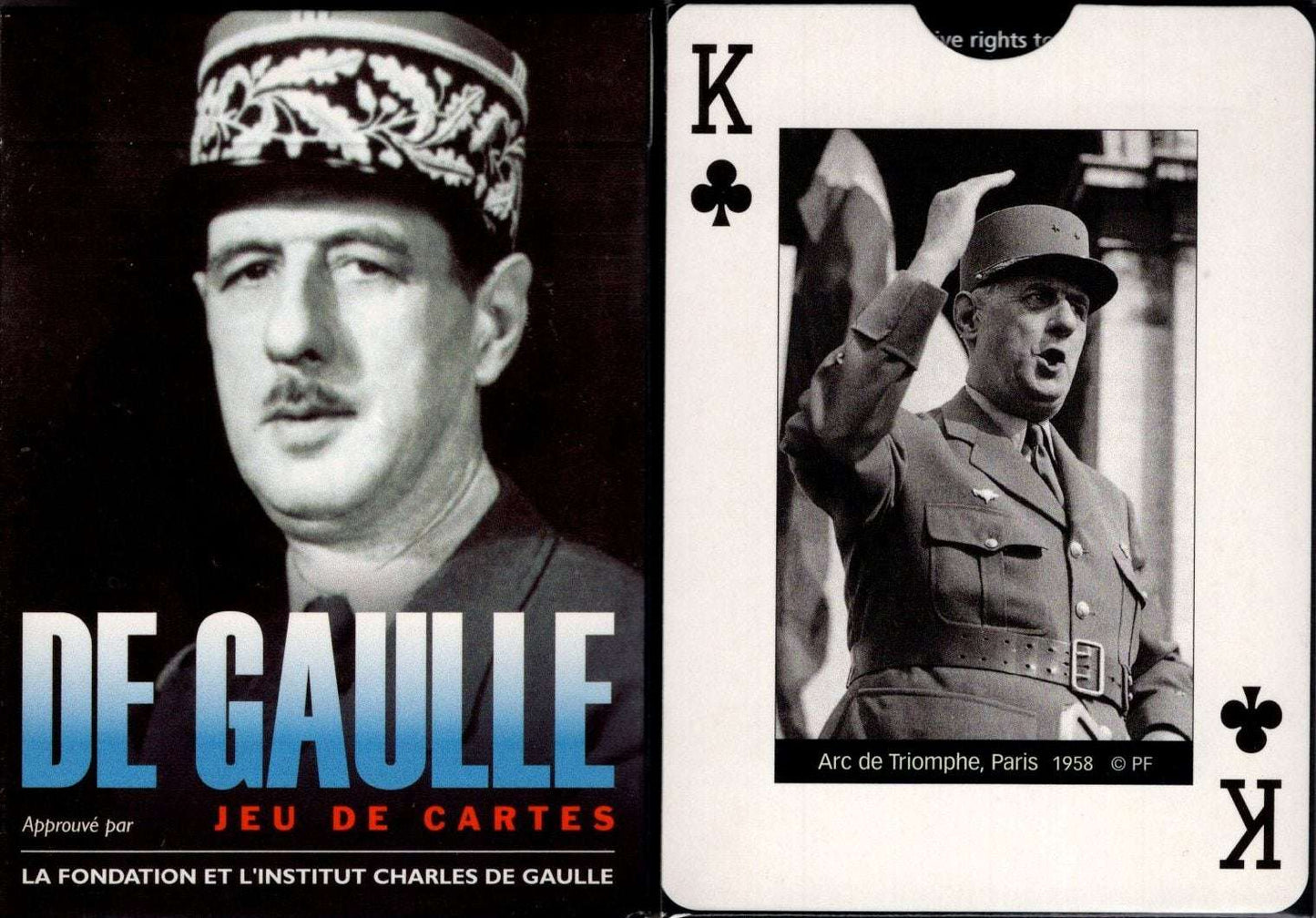 PlayingCardDecks.com-De Gaulle Playing Cards Piatnik