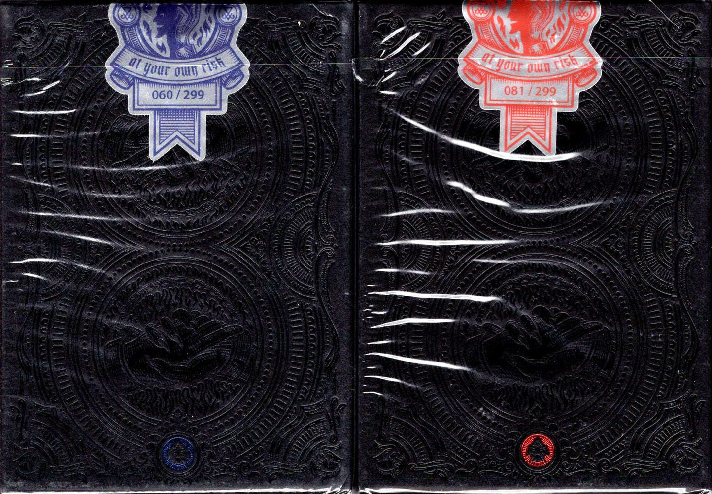 PlayingCardDecks.com-Deal with the Devil Gilded Playing Cards 2 Deck Set TWPCC