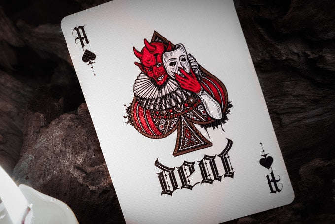 PlayingCardDecks.com-Deal with the Devil Gilded Playing Cards 2 Deck Set TWPCC