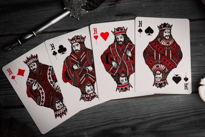 PlayingCardDecks.com-Deal with the Devil Gilded Playing Cards 2 Deck Set TWPCC