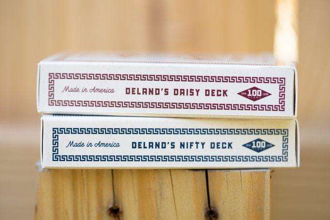 PlayingCardDecks.com-DeLand's Centennial Marked Playing Cards USPCC