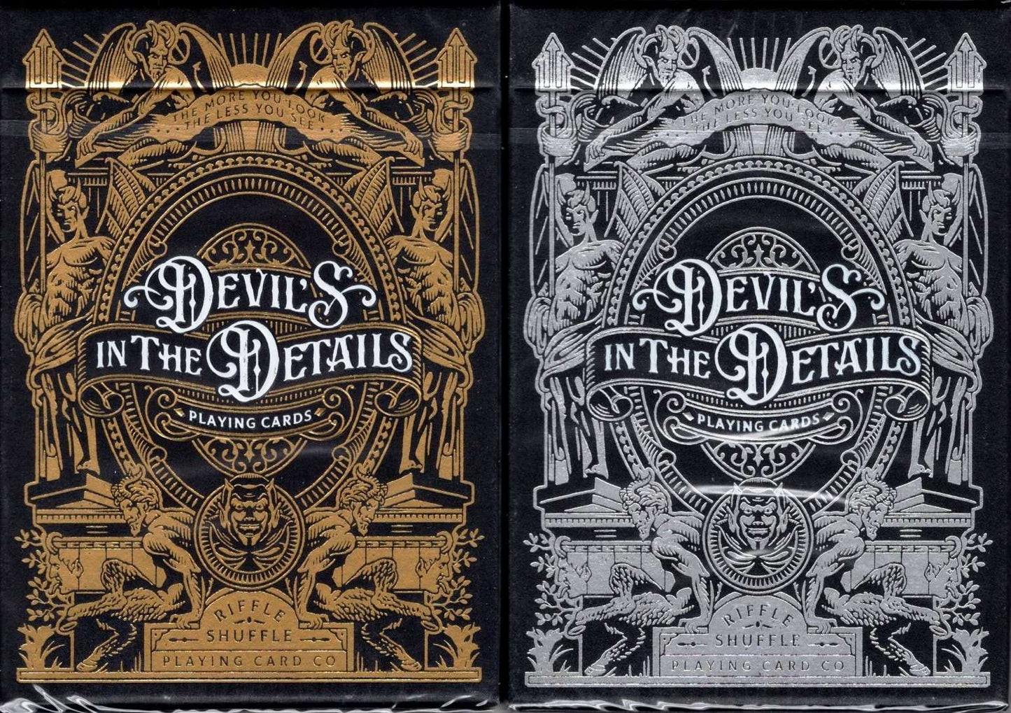 PlayingCardDecks.com-Devil's In The Details Playing Cards 2 Deck Set TPCC