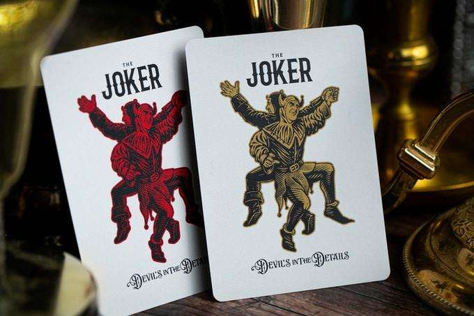 PlayingCardDecks.com-Devil's In The Details Playing Cards 2 Deck Set TPCC