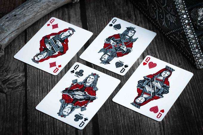 PlayingCardDecks.com-Devil's In The Details Playing Cards 2 Deck Set TPCC