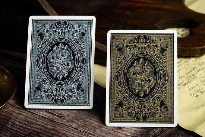 PlayingCardDecks.com-Devil's In The Details Playing Cards 2 Deck Set TPCC