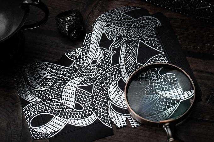 PlayingCardDecks.com-Devil's In The Details Playing Cards 2 Deck Set TPCC