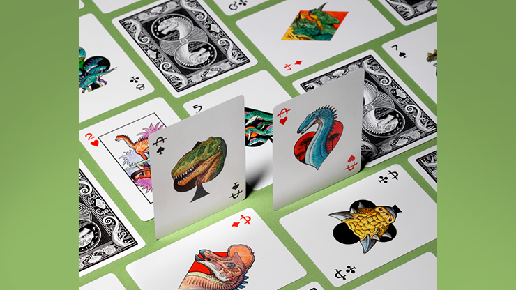 PlayingCardDecks.com-Dinosaur Playing Cards USPCC