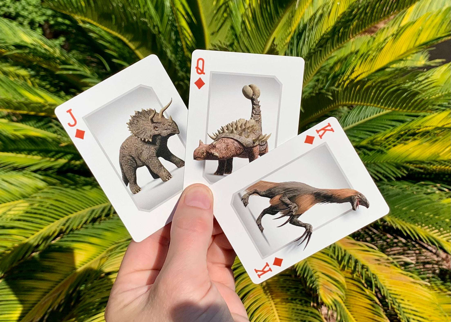 PlayingCardDecks.com-Dinosaurs Bicycle Playing Cards