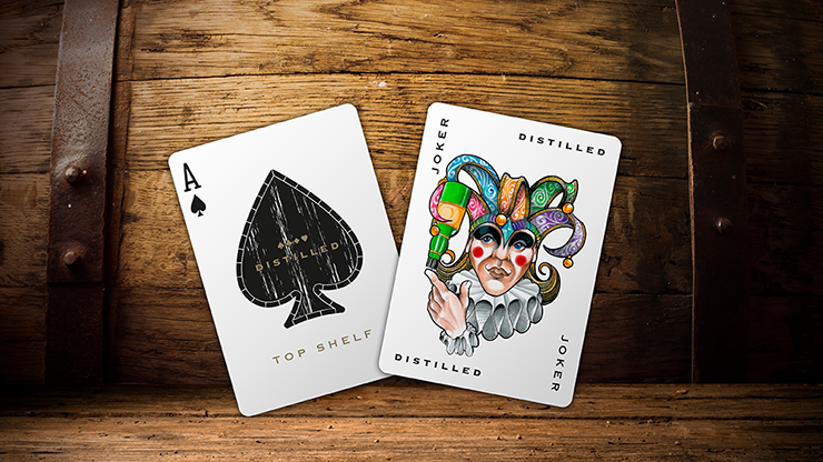 PlayingCardDecks.com-Distilled Top Shelf Bicycle Playing Cards
