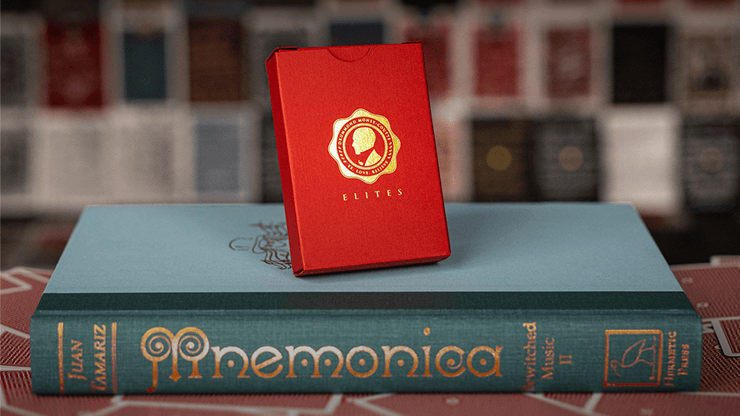 PlayingCardDecks.com-DMC Elites Red v5 Playing Cards USPCC