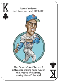 New York (Mets) Baseball Heroes Playing Cards
