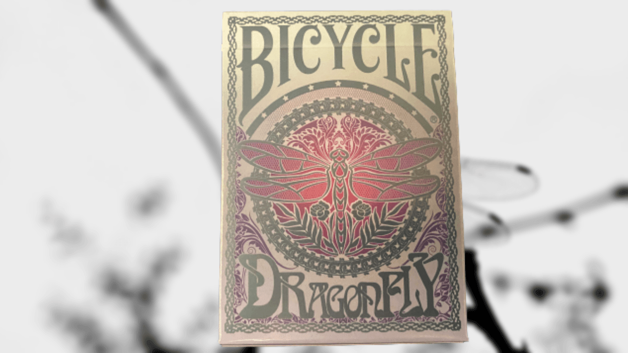 PlayingCardDecks.com-Dragonfly Gilded Bicycle Playing Cards