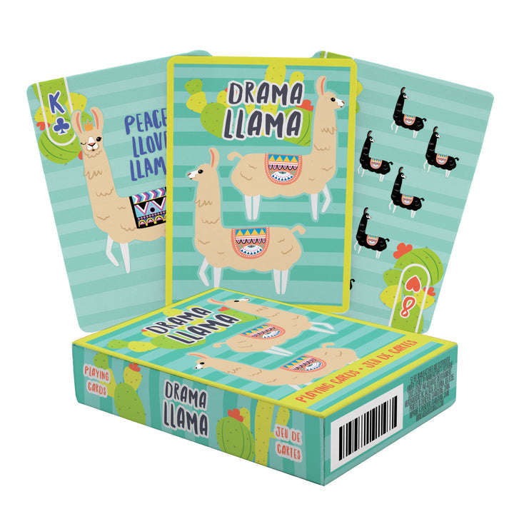 PlayingCardDecks.com-Drama Llama Playing Cards Aquarius