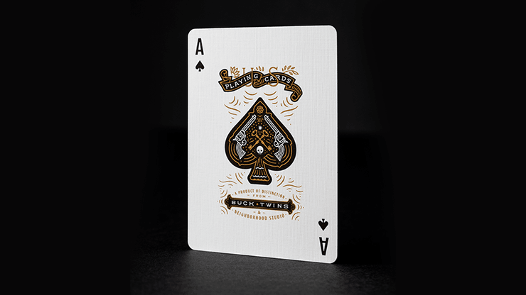 PlayingCardDecks.com-Drifters Brown Playing Cards USPCC