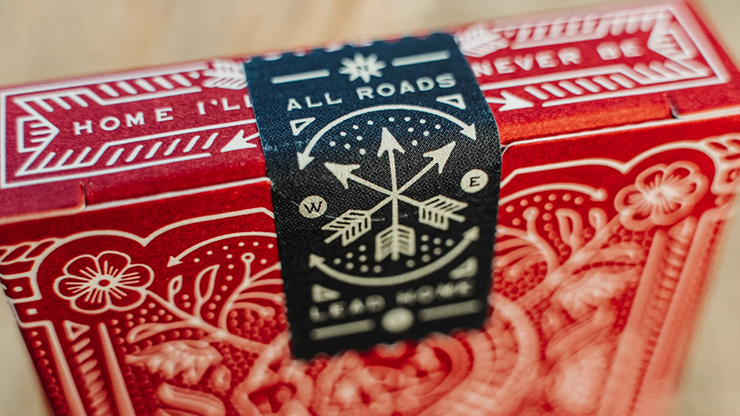 PlayingCardDecks.com-Drifter's Red Playing Cards USPCC