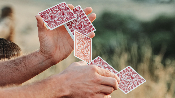 PlayingCardDecks.com-Drifter's Red Playing Cards USPCC
