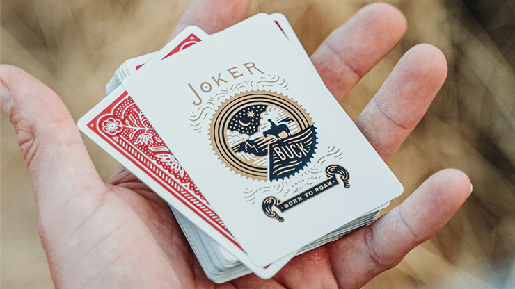 PlayingCardDecks.com-Drifter's Red Playing Cards USPCC