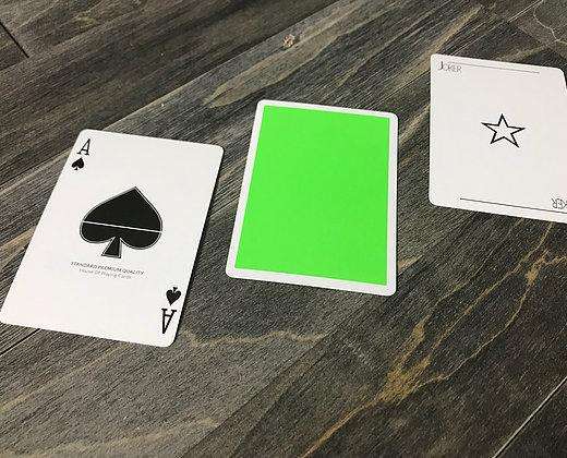 PlayingCardDecks.com-NOC Sport Playing Cards USPCC - Green & Pink