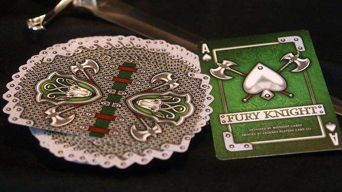 PlayingCardDecks.com-Fury Knight Playing Cards LPCC