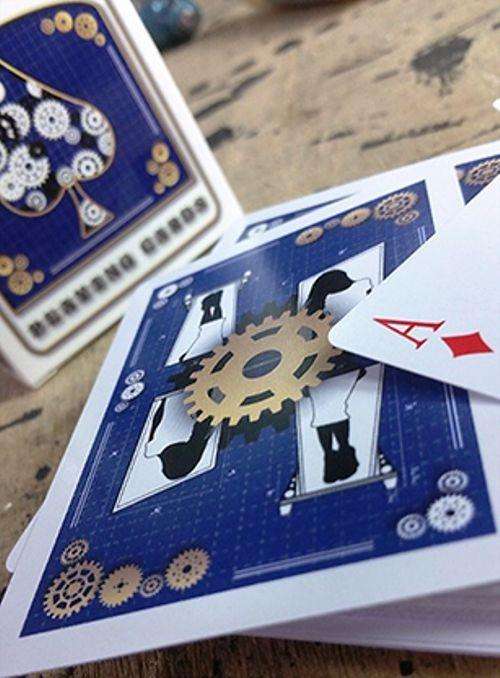 PlayingCardDecks.com-Illusion Blueprint Playing Cards