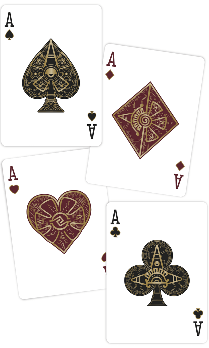PlayingCardDecks.com-Imperio Night Playing Cards USPCC