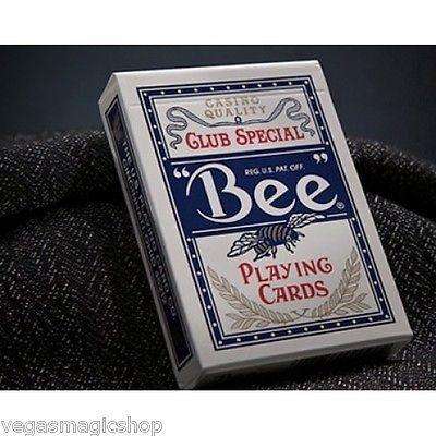PlayingCardDecks.com-'Bee' Blue Playing Cards