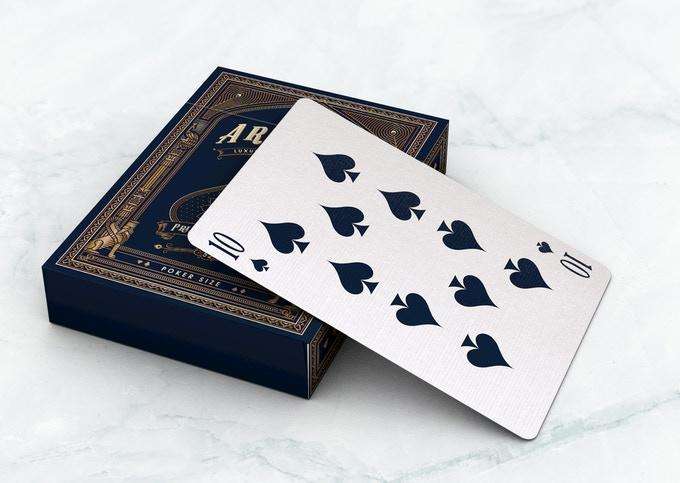 PlayingCardDecks.com-Arcadia Pride of Peacocks Playing Cards Cartamundi