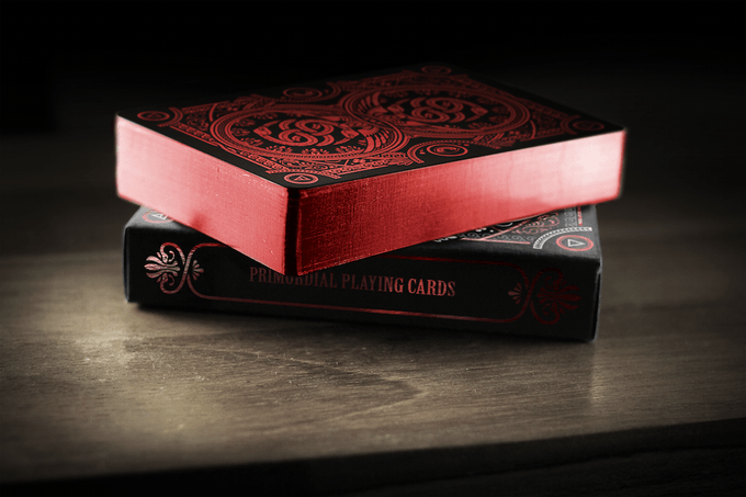PlayingCardDecks.com-Primordial Gilded Playing Cards USPCC