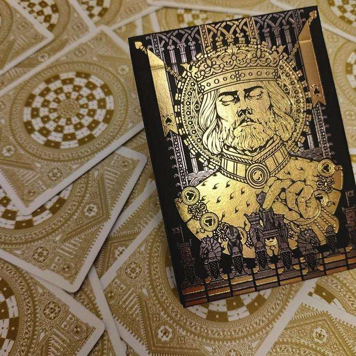 PlayingCardDecks.com-King's Game Playing Cards 2 Deck Set EPCC