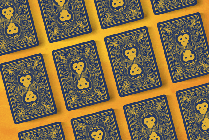 PlayingCardDecks.com-Monkey King Gilded Bicycle Playing Cards