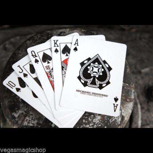 PlayingCardDecks.com-Mechanic v2 Playing Cards USPCC