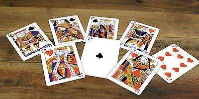 PlayingCardDecks.com-1864 Saladee's Replica Playing Cards Limited Hart's Linen Eagle Deck