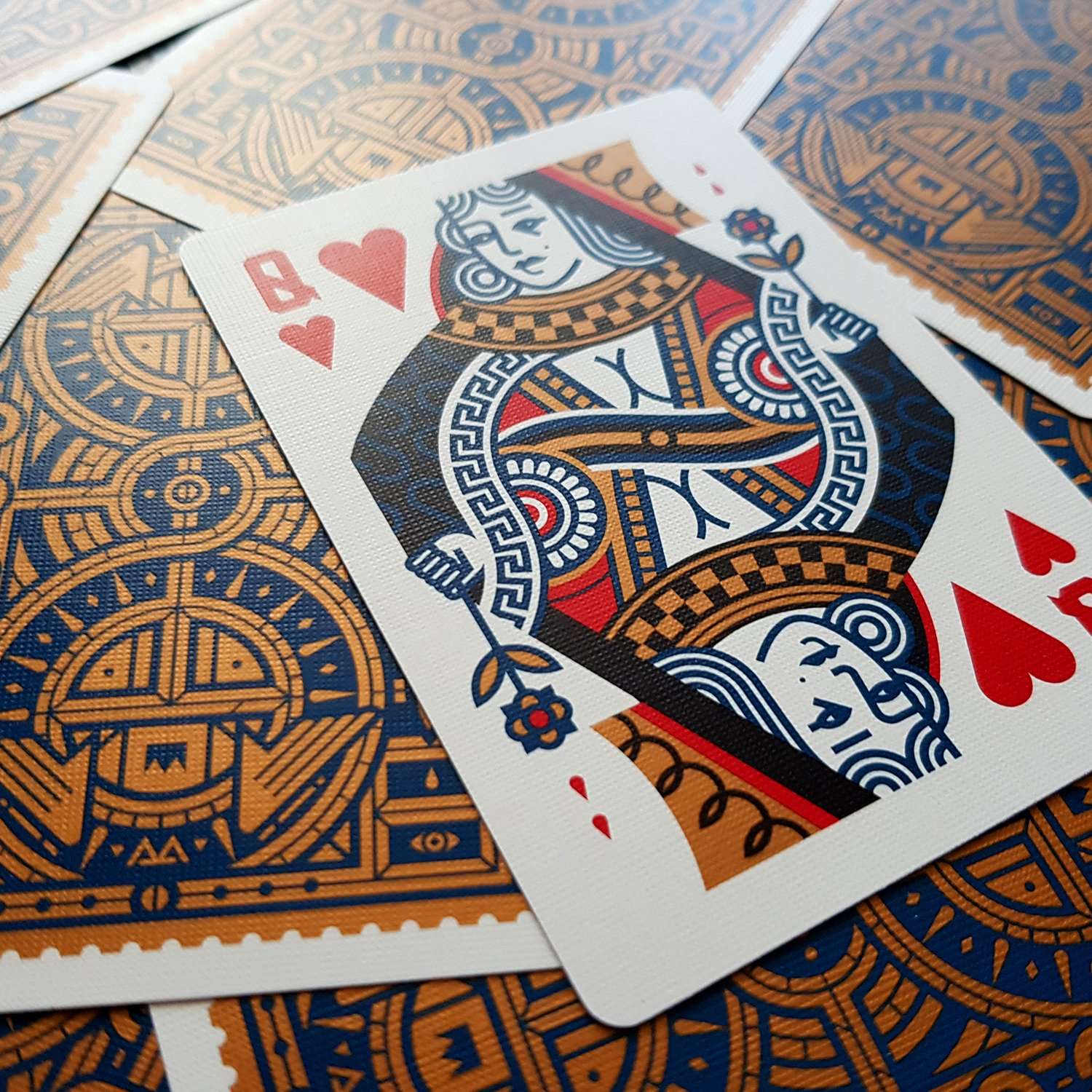 PlayingCardDecks.com-Egoism Rust Playing Cards USPCC