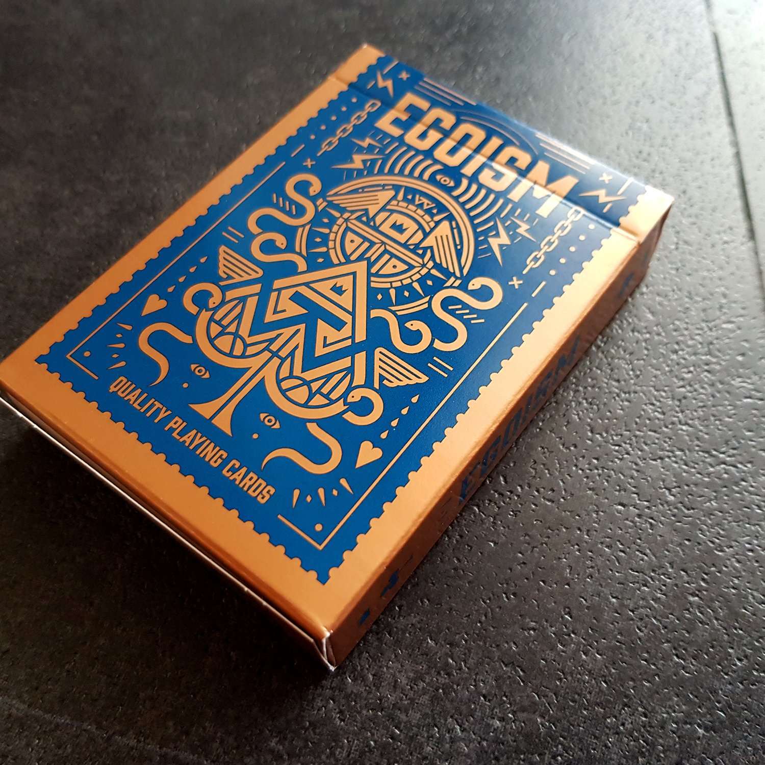 PlayingCardDecks.com-Egoism Rust Playing Cards USPCC