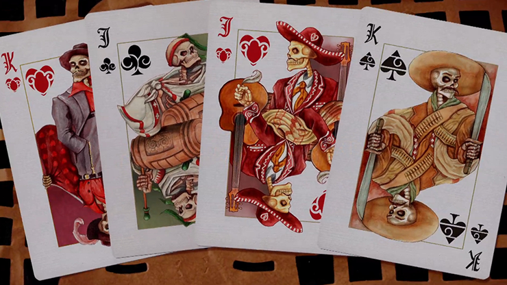 PlayingCardDecks.com-El Reino de Loas Muertos Expert Edition Playing Cards Cartamundi