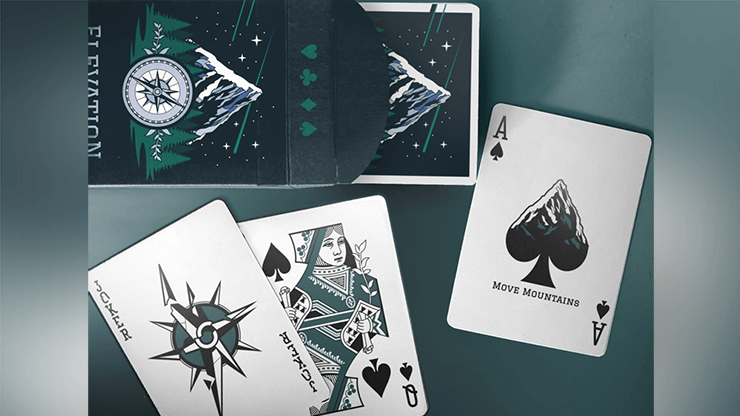 PlayingCardDecks.com-Elevation Night Playing Cards Cartamundi