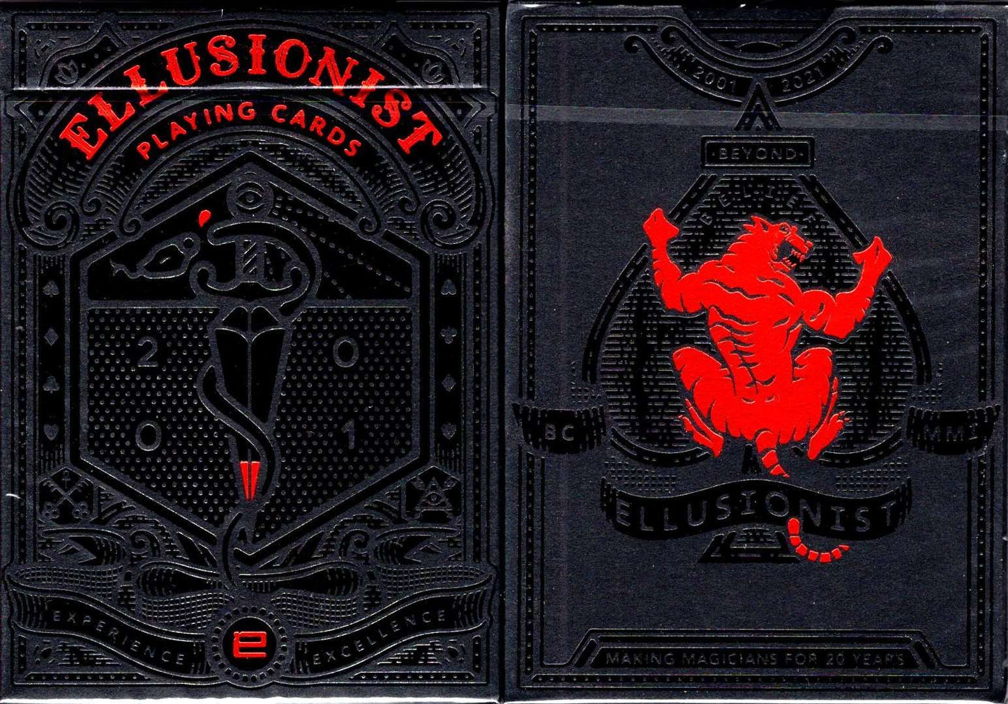 PlayingCardDecks.com-Ellusionist Black Anniversary Playing Cards USPCC