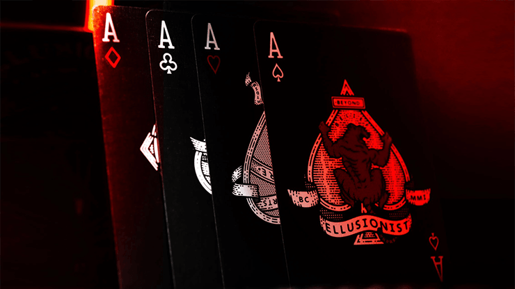 PlayingCardDecks.com-Ellusionist Black Anniversary Playing Cards USPCC