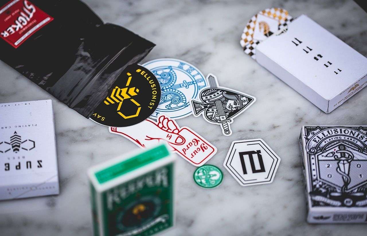 PlayingCardDecks.com-Ellusionist Sticker Pack