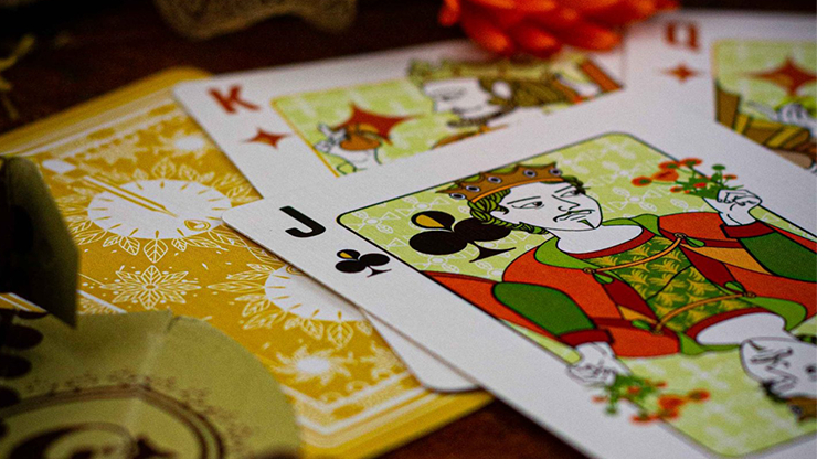 PlayingCardDecks.com-Essential Calendula Playing Cards Cartamundi