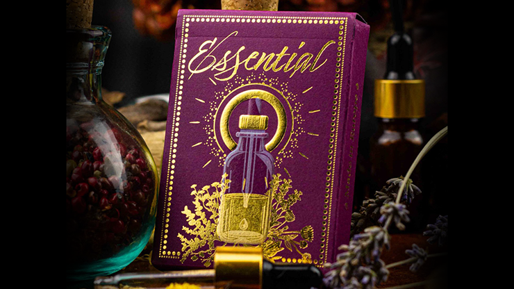 PlayingCardDecks.com-Essential Lavender Playing Cards Cartamundi