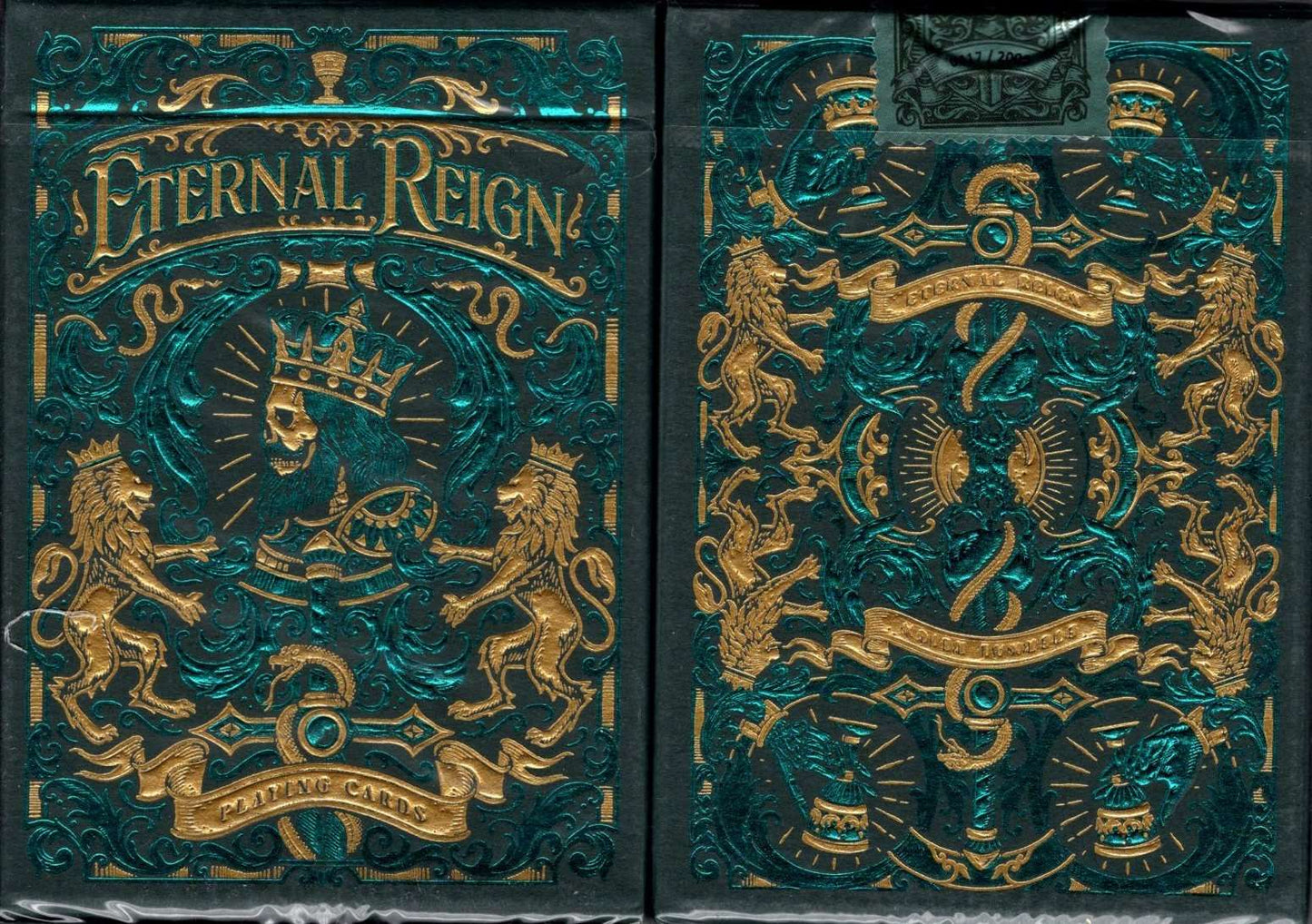 PlayingCardDecks.com-Eternal Reign Playing Cards TWPCC: Sapphire Kingdom