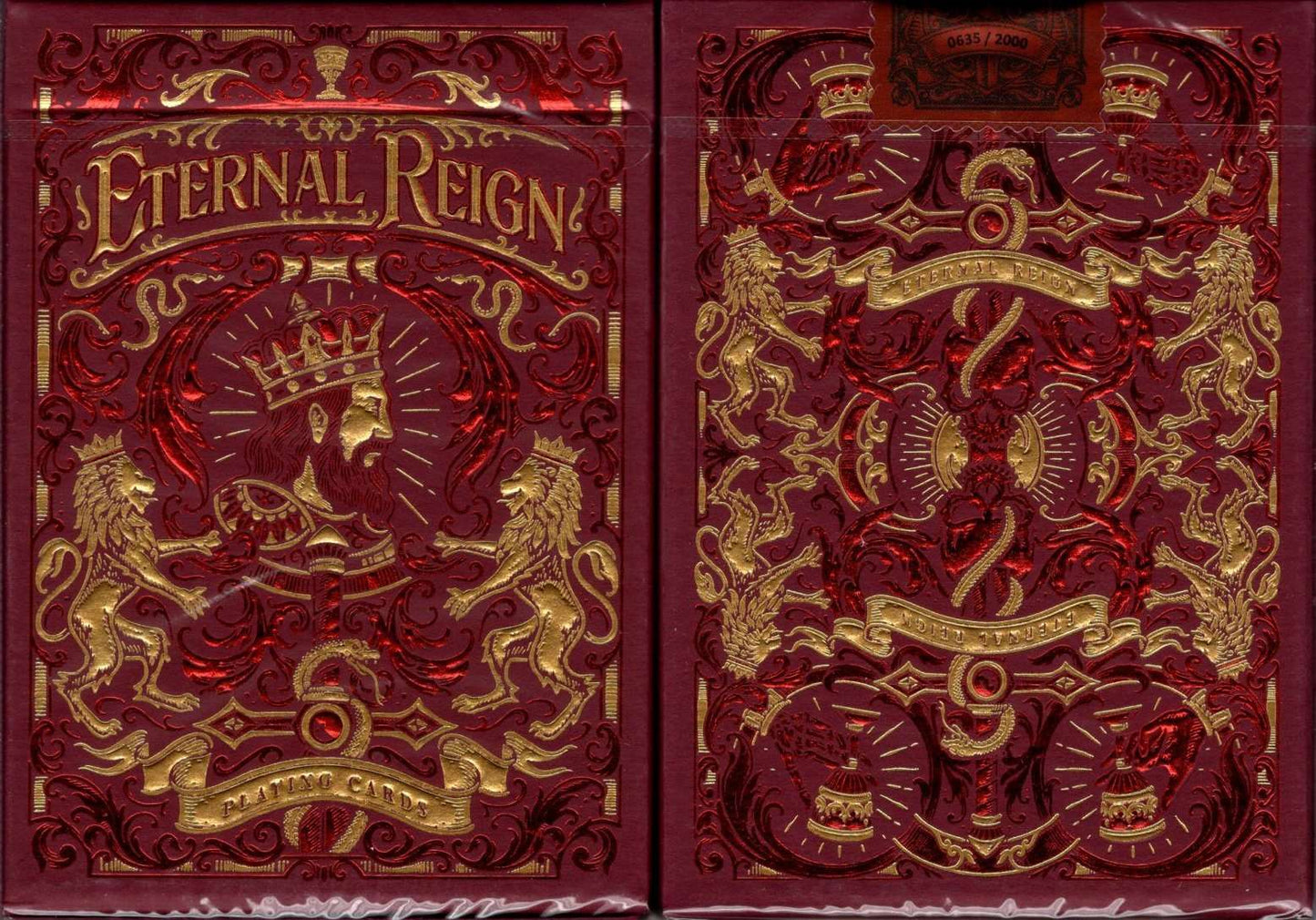 PlayingCardDecks.com-Eternal Reign Playing Cards TWPCC: Ruby Empire