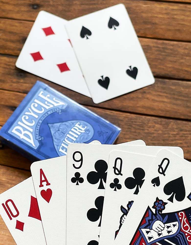 PlayingCardDecks.com-Euchre Bicycle Playing Cards