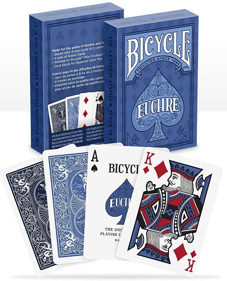 PlayingCardDecks.com-Euchre Bicycle Playing Cards