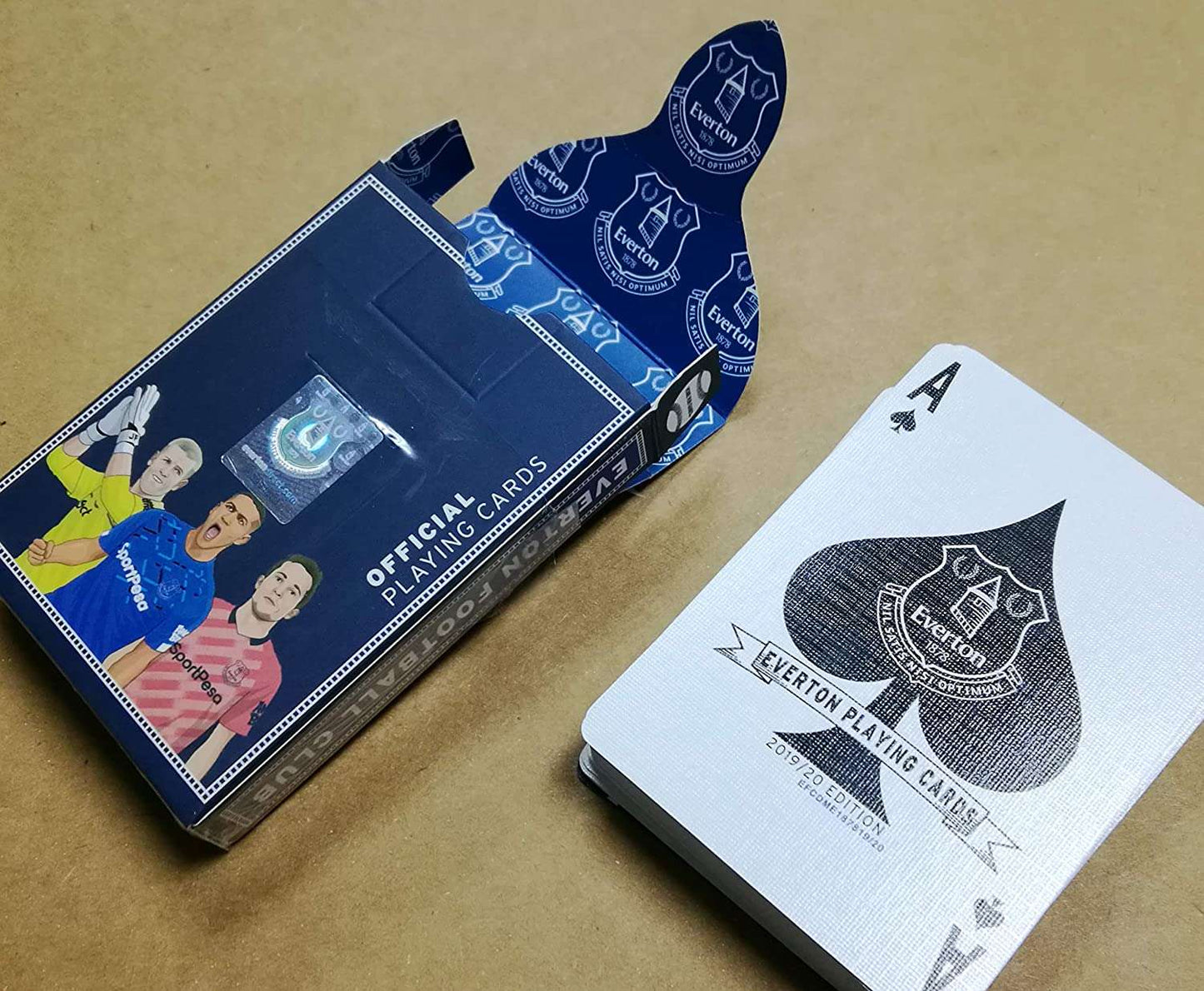 PlayingCardDecks.com-Everton Soccer Playing Cards