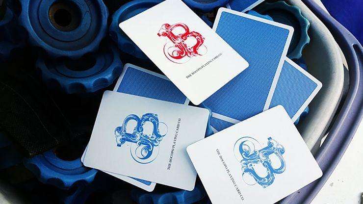 PlayingCardDecks.com-Blue Steel Playing Cards Deck