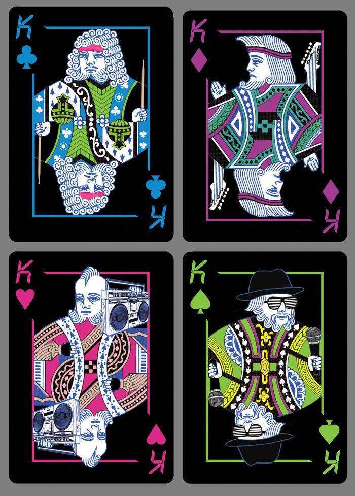 PlayingCardDecks.com-Radical 80s v2 Bicycle Playing Cards