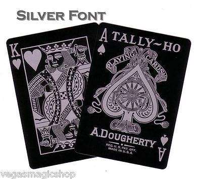 PlayingCardDecks.com-Viper Tally-Ho Fan Back Playing Cards