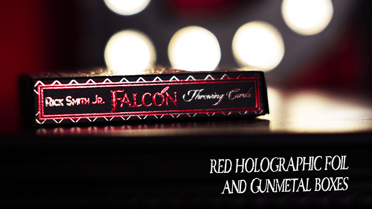 PlayingCardDecks.com-Falcon Razors Deluxe Throwing Playing Cards USPCC